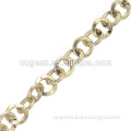 4.5mm fashion jewelry cross iron gold chain for jewelry